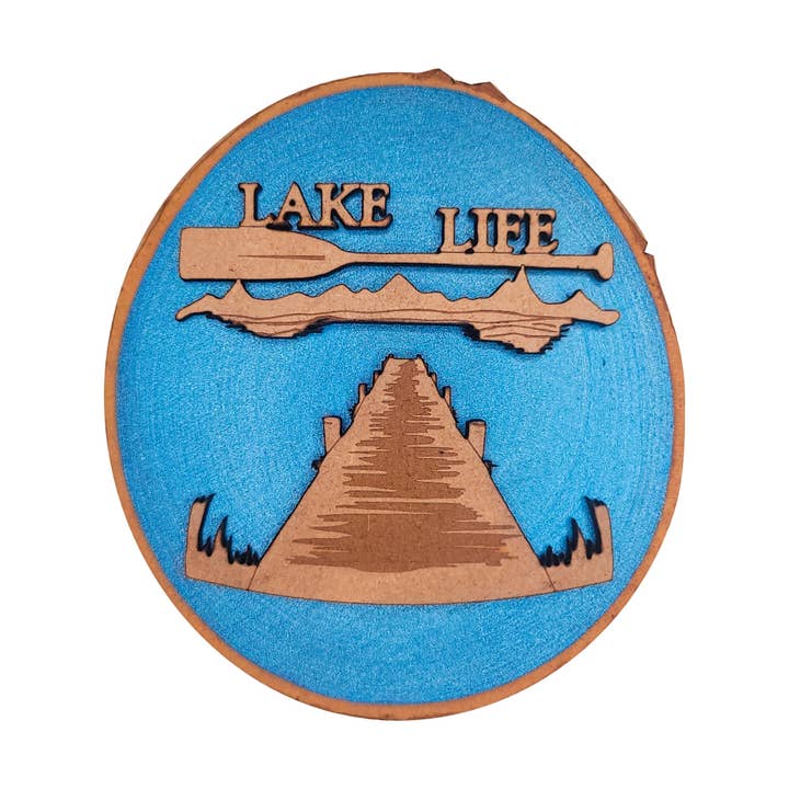 Lake Life Magnet for wholesale by Spears Creations