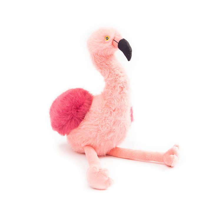 Flamingo Stuffed Animal Coastal Plush Toy for wholesale by Emerson and Friends