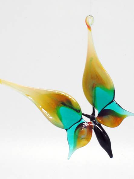 Ornamento de Borboleta por atacado de WGK Glass Art Inc