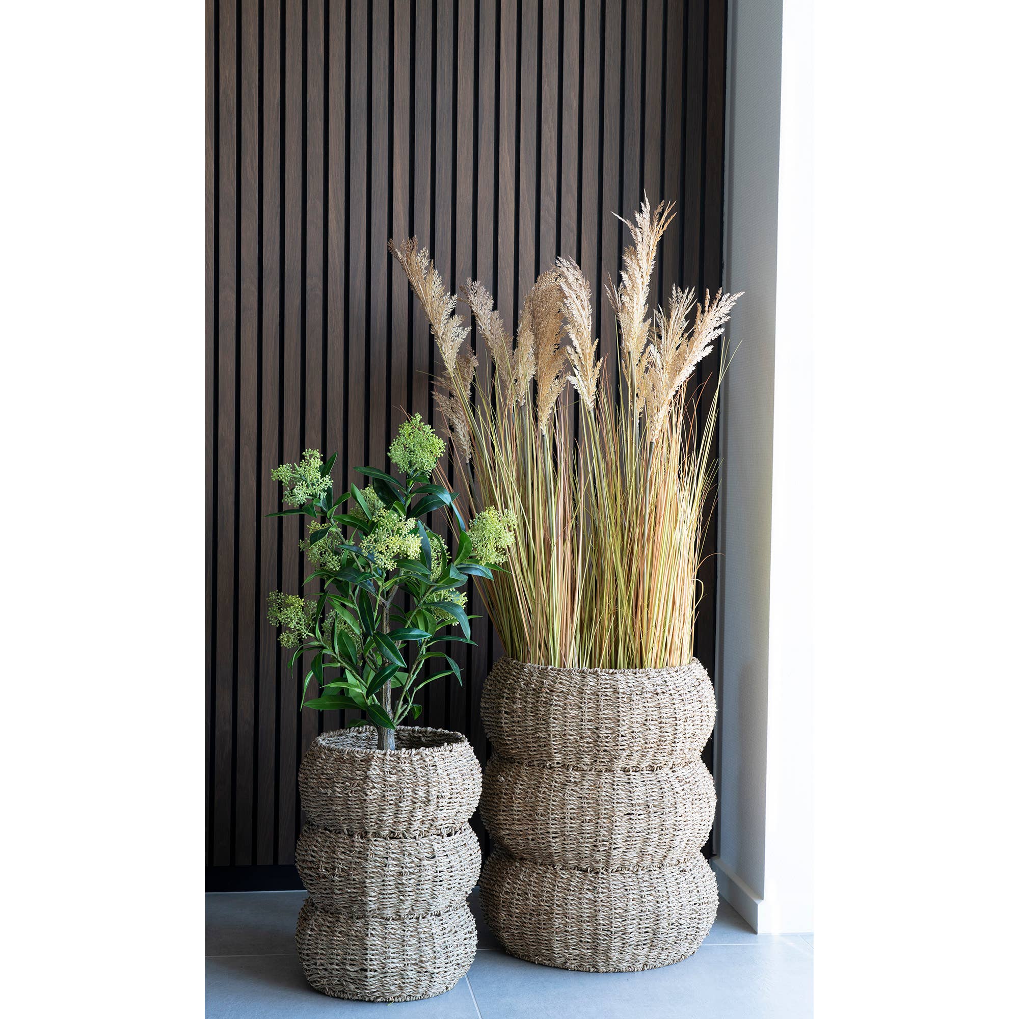 House Nordic - Wholesale Basket - Sarbas Baskets seagrass. nature
set of 21