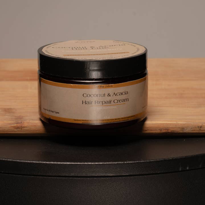 Coconut & Acacia Hair Repair Cream for wholesale by Skin Deep Naturals
