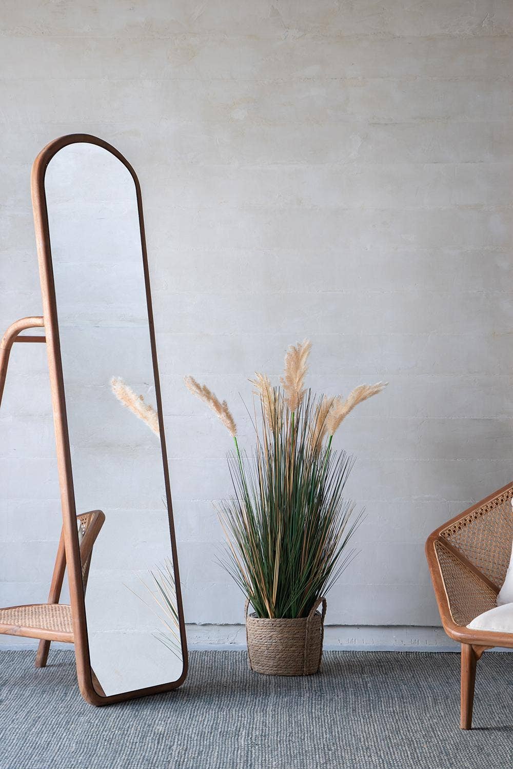 A&B Home Group Inc. - Wholesale Artificial Plant - D14x45"H Potted Pampas Grass Plant5