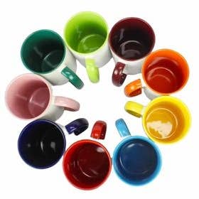 11oz &15oz Coffee Cup 2 Toned for wholesale by Route 63 Apparel