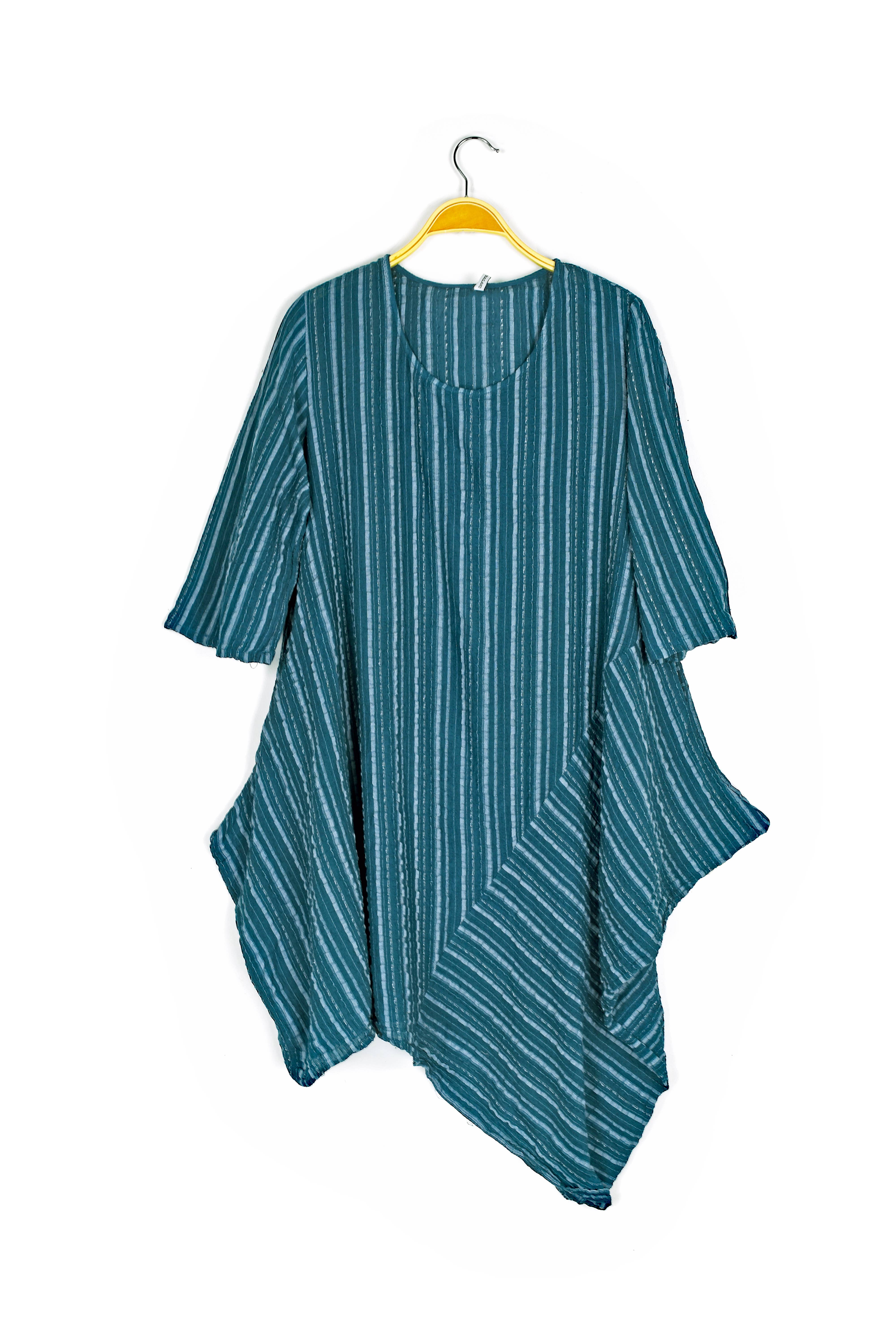 Nusantara Inc. - Wholesale Dress - Women's - Cotton Stripe Dress-06554 (S/M, L/X)5