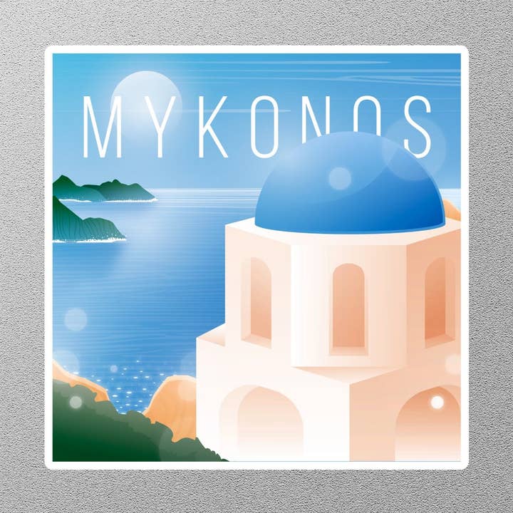 GraffMerch.com – Großhandel Aufkleber – Mykonos 5 Reiseaufkleber0