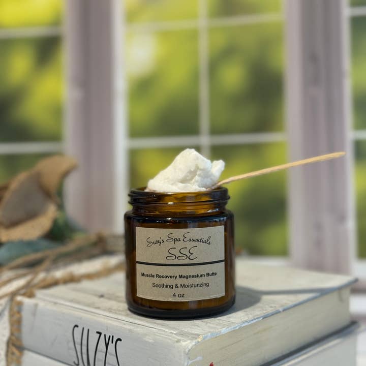 Suzy Spa Essentials - Wholesale Body Balm/Butter - Magnesium Butter- Lavender + Eucalyptus Muscle & Sleep Cream7