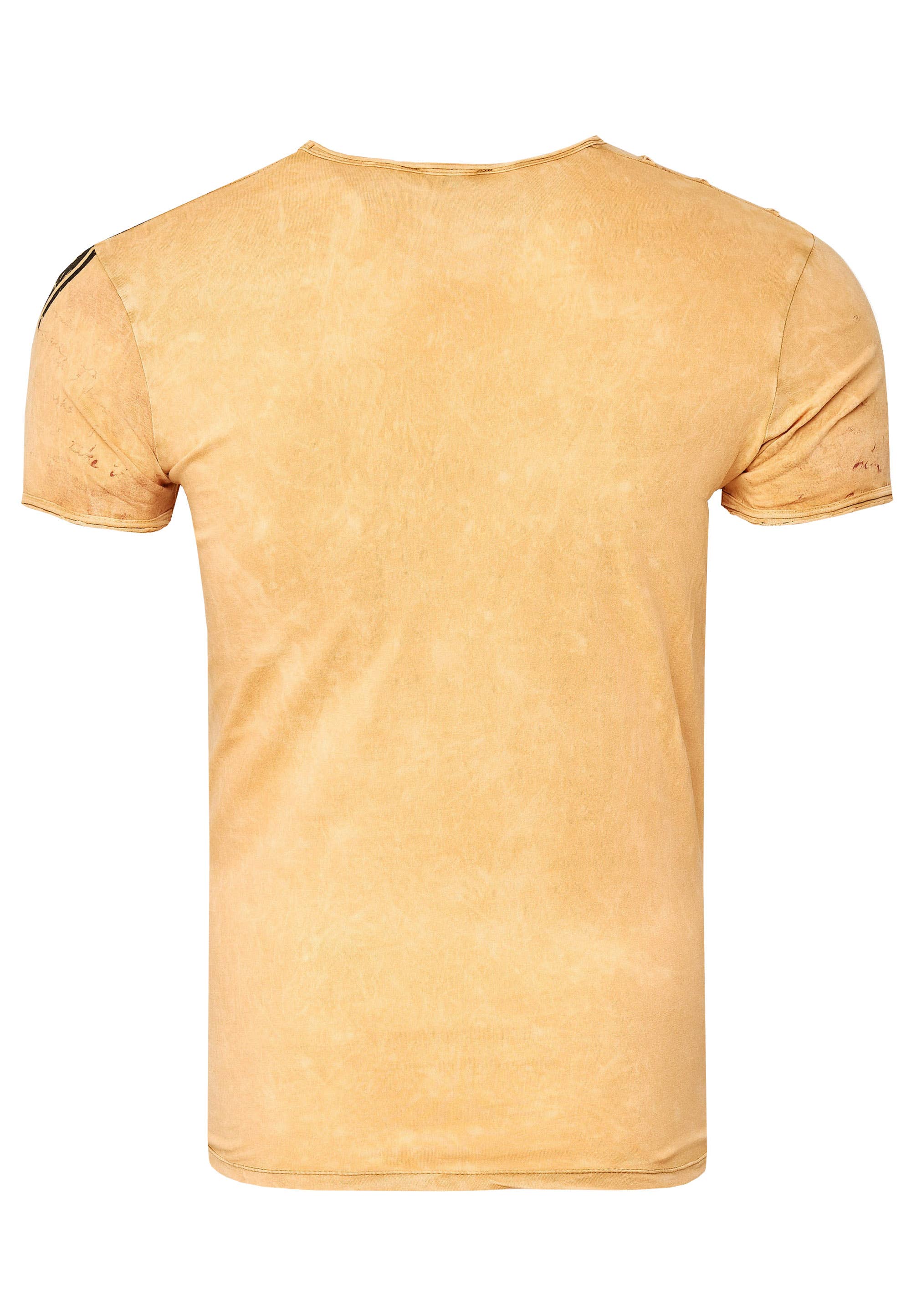 Rusty Neal - Wholesale Screen Printed T-Shirt - Men's - Faded T-Shirt with Front Print 2288