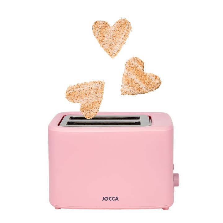 JOCCA – wholesale Brödrost – 2-skivors rosa brödrost