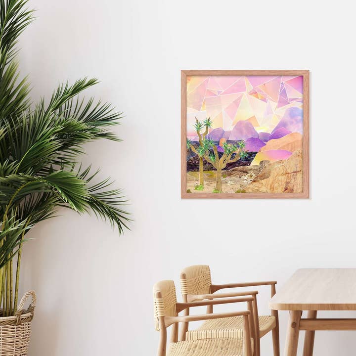 more the merrlier - Wholesale Art Print - Joshua Tree Framed Collage Art Print3