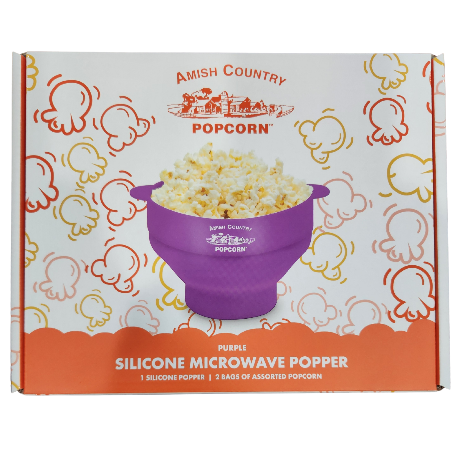 Amish Country Popcorn - Wholesale Cookware Set - Silicone Microwave Popper12