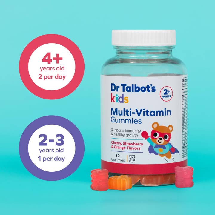 Dr. Talbot's - Wholesale Oral Supplement/Vitamin - Dr. Talbot’s Kids Multi-Vitamin Gummies 3