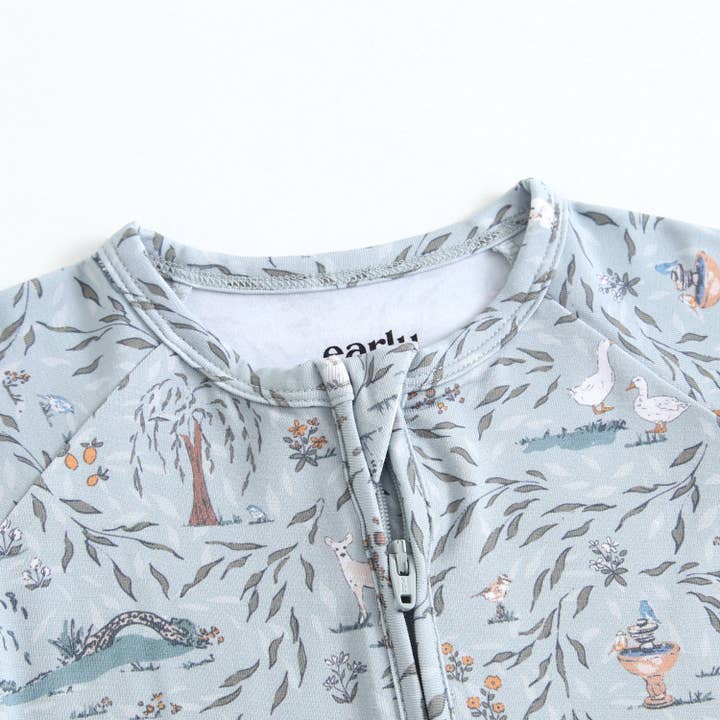 Bamboo Zip Sleeper - Vintage Park for wholesale by Early Grey