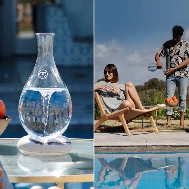 Mayu Water - Wholesale Carafe - Swirl Structured Water Carafe6