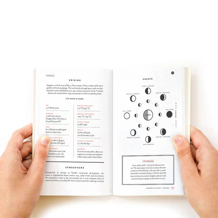 Wildsam Field Guides - Wholesale Nature & Outdoors - The Moon Field Guide Book1