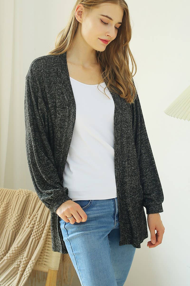 NINEXIS - Vente Cardigan – femme - CARDIGAN EN TRICOT DOUX ET CHAUD À COUPE AMPLE CWOCAL156-M_M_4