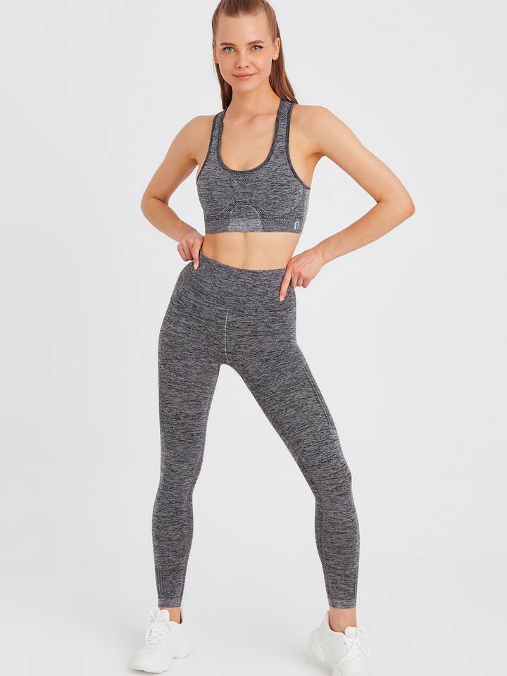 Leif Nelson GmbH – Großhandel Sport-BH – Damen – Damen Seamless Sport BH LN-840511