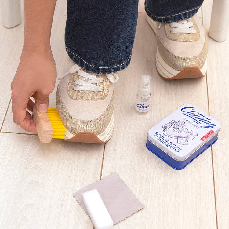 Kikkerland Design Inc - Wholesale Shoe Care Kits & Sets - Sneaker Cleaning Kit2