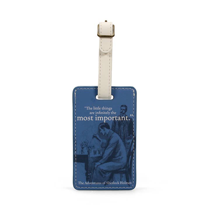 Sherlock Holmes Luggage Tag Travel Accessory for wholesale by Half Moon Bay By Design