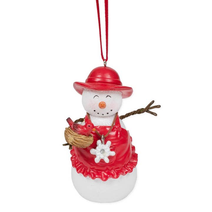 Magnolia - Wholesale Ornament - MRS SNOWMAN ORNAMENT