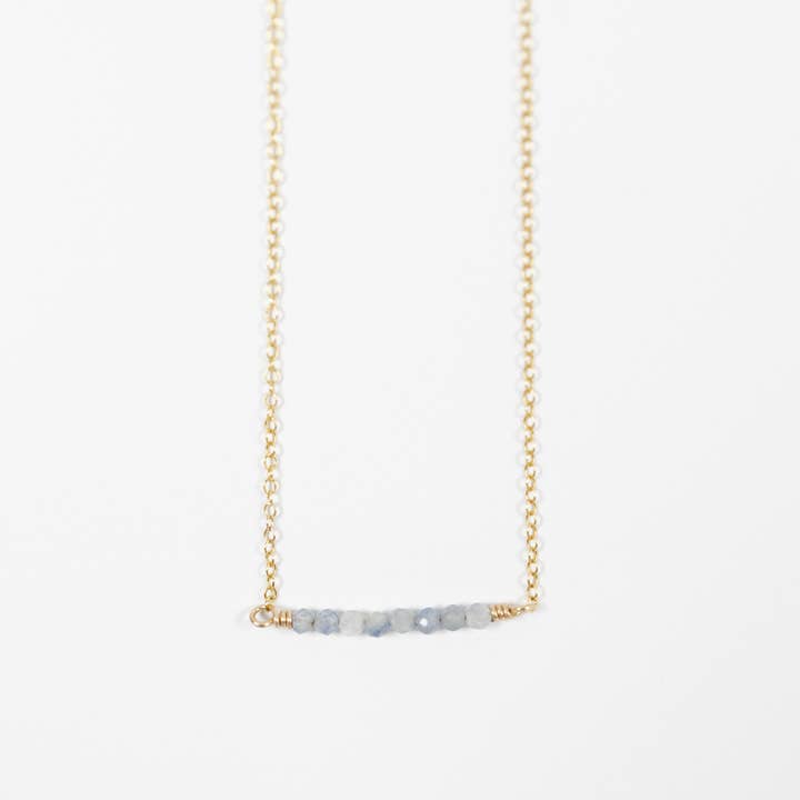 Mira Kauai - Wholesale Pendant/Charm Necklace - Dainty Stones Necklace