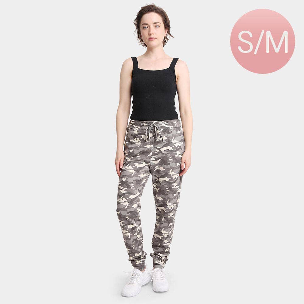 Sensibling Corp. - Wholesale Lounge Sweatpants/Joggers - Women's - Camouflage Patterned Loungewear Pants0