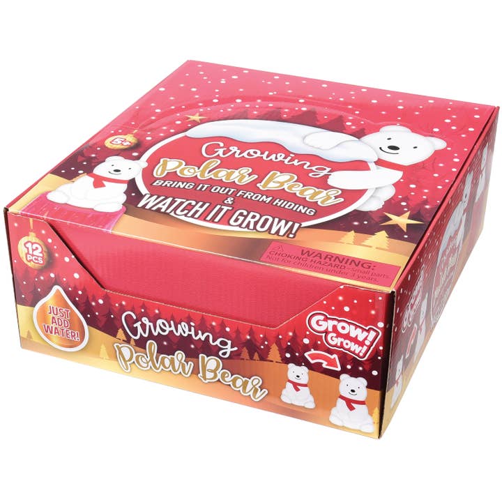 US Toy Company - Wholesale Toy Set - Kids - Growing Polar Bear 12-unit Display3