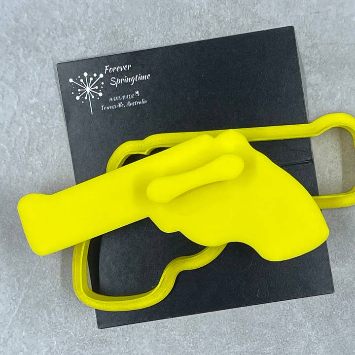 Forever Springtime - Venta al por mayor Cortapastas - Cortador de galletas y sello estampado Country GUN para fondant, arcilla polimérica, arcilla o plastilina1