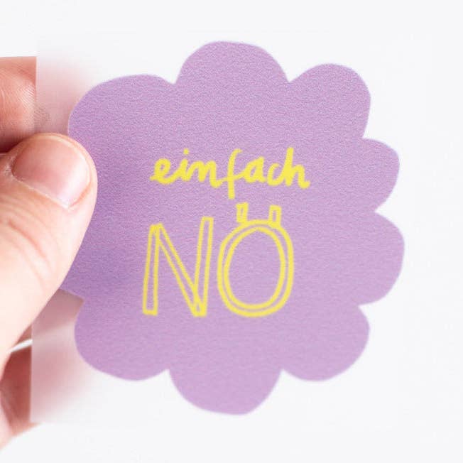 Halfbird - Vendita all'ingrosso Adesivo - Trasferibile da stirare senza bordi « No, just no »0