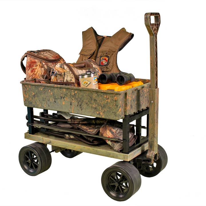 Mighty Max Cart - Wholesale Sporting Accessories - Camo Outdoor Recreational Folding Wagon