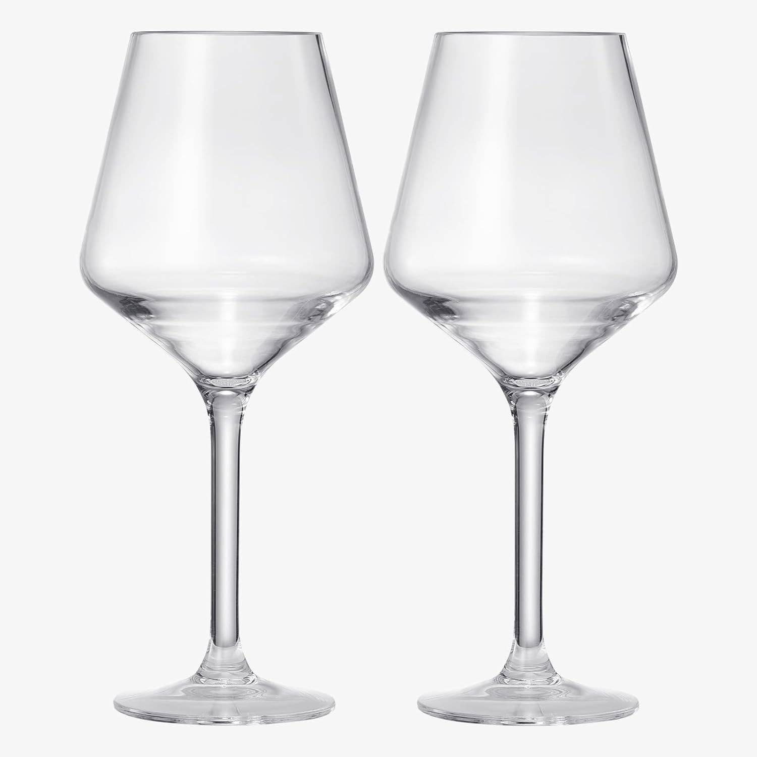 The Wine Savant /  Khen Glassware - Wholesale Wine Glass - Tritan Acrylic Floating Stemmed Wine Glasses Set of 65