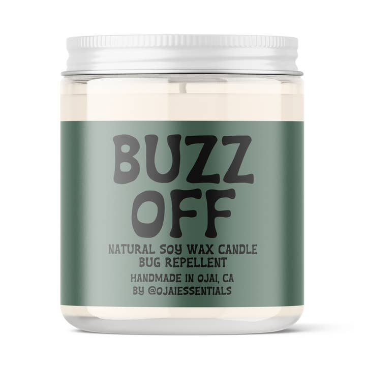 Buzz Off Candle | Outdoor Bug Repellent Candle for wholesale by Outdoor Naturals
