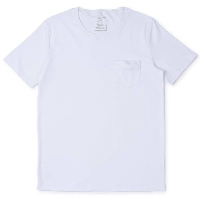 Charles T-shirt à manches courtes avec poche pour homme pour la vente par Lila + Hayes