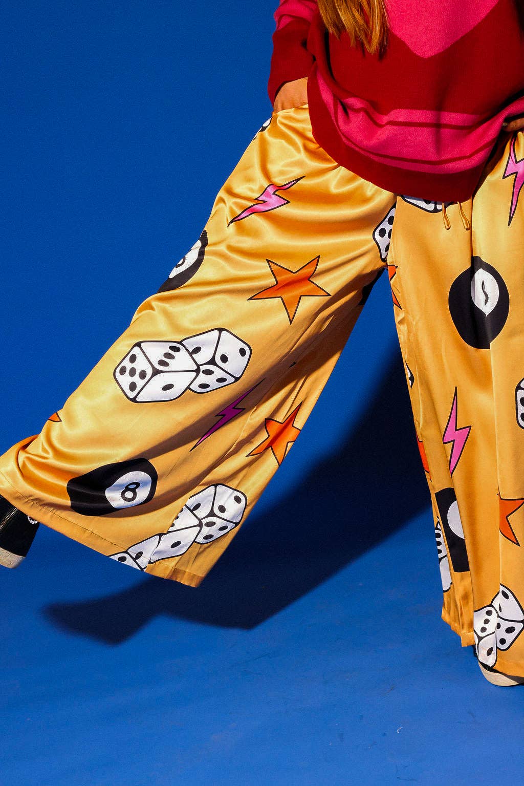 Burnt Toast – Engroshandel Bukser - Dame – Hun er så heldig bredbenede bukser **GENPÅFYLDTE**9