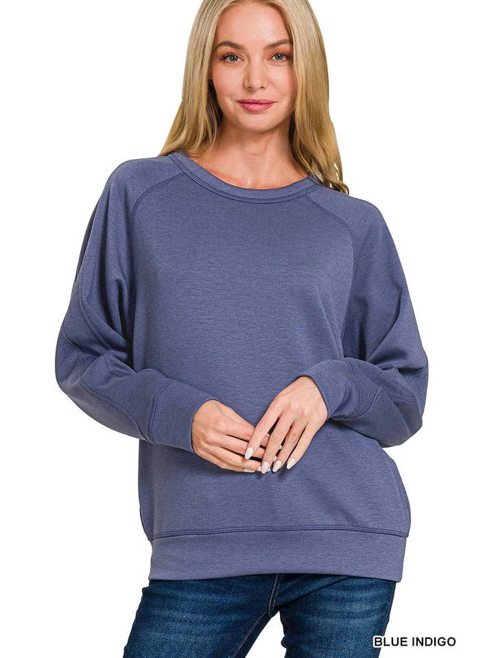 Vanilla Monkey - Wholesale Sweatshirt - Women's - Soft Scuba Crewneck Sweatshirt1