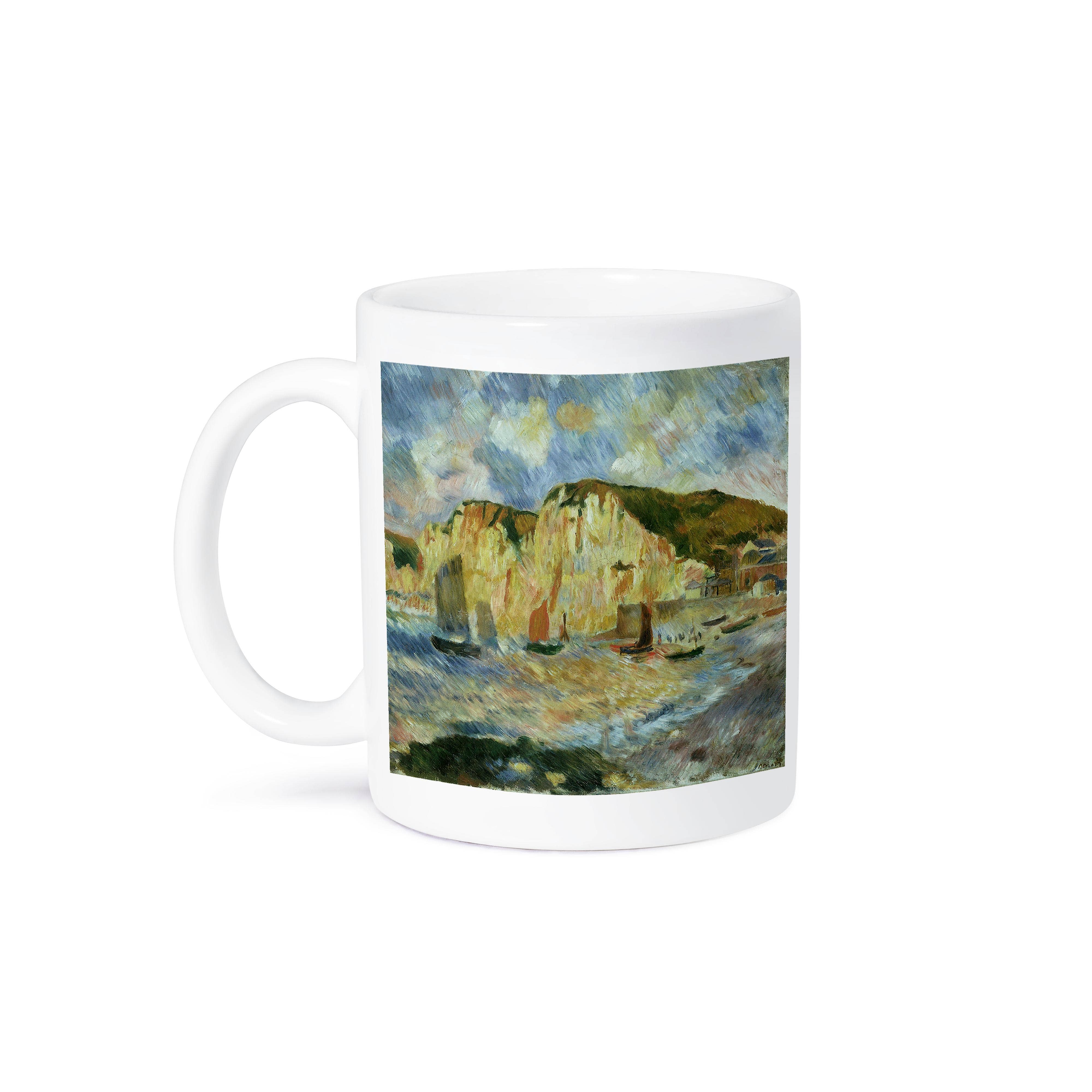 3dRose - Wholesale Coffee Mug - 3dRose, Sea and Cliffs by Pierre-Auguste Renoir, Mug8