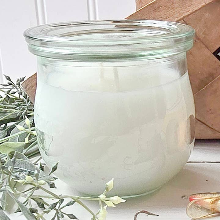 Five Willows Candle Co. - Wholesale Jar/Filled Candle - Down by the Willows 9 oz. European Preserve Jar Candle1