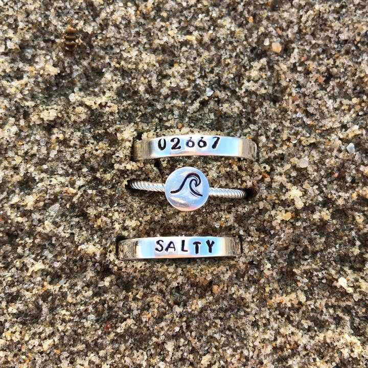 Nautically Northern - Wholesale Band/Stacked Ring - "Salty" Ring2