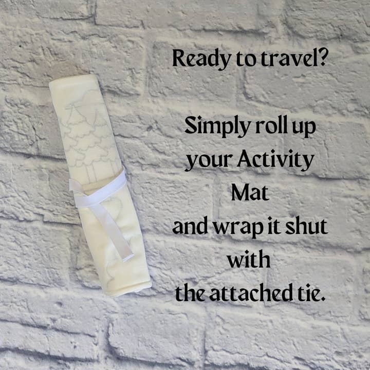 Leluna Star – Großhandel Malmatte – Kind & Baby – Gone Fishing Wiederverwendbare Malmatte4