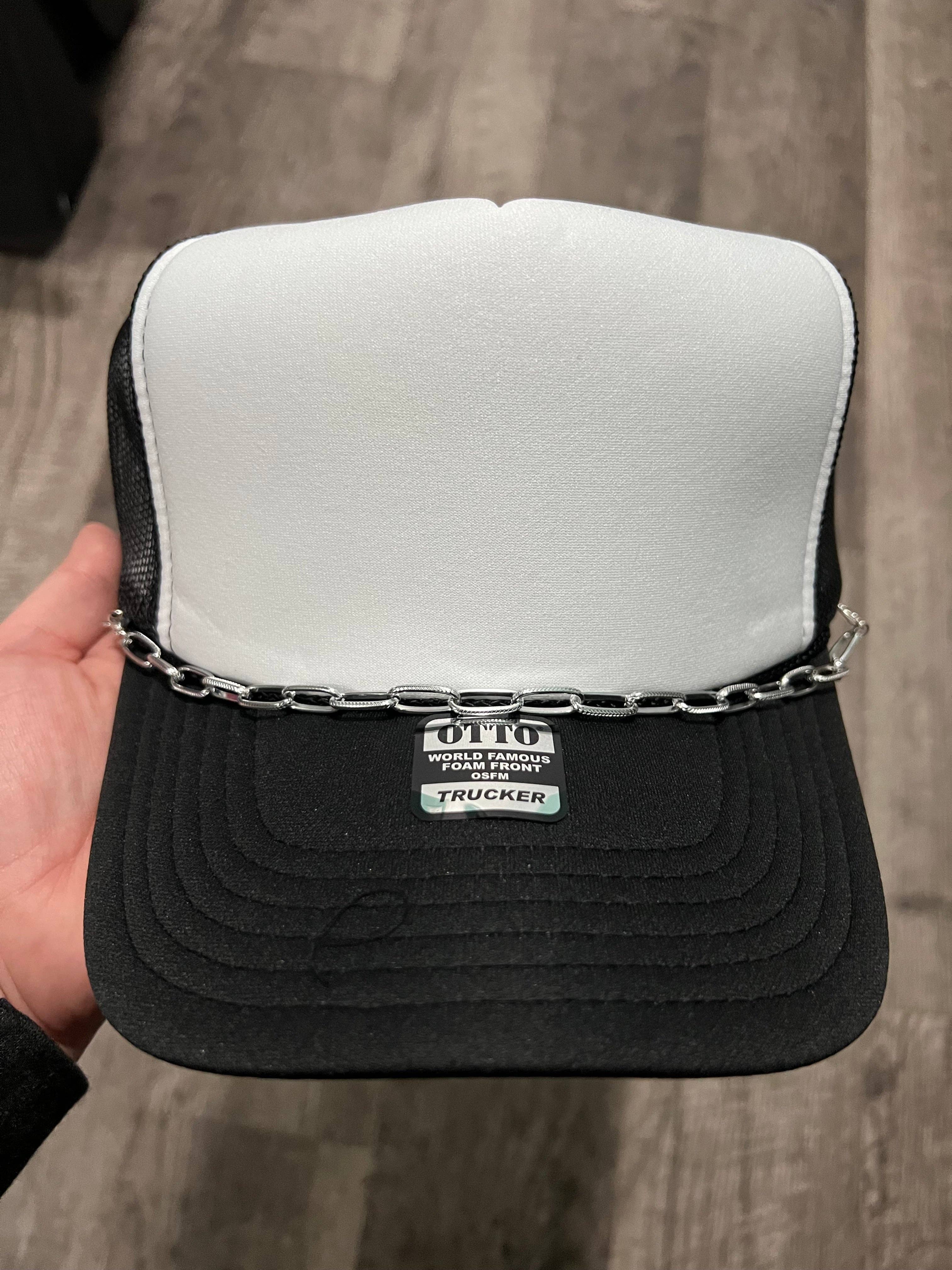 H+P Wholesale - Wholesale Hat Accessory - Women's - Silver Trucker Hat Chain1