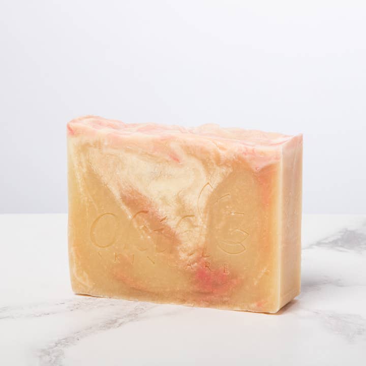 Okiki Skincare - Wholesale Bar Soap - Green Tea & Japanese Cherry Soap1