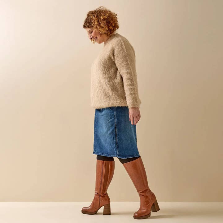 Gabylou - Wholesale Boots - Women's - Wide calf boots size 2XL - Model Melissa40