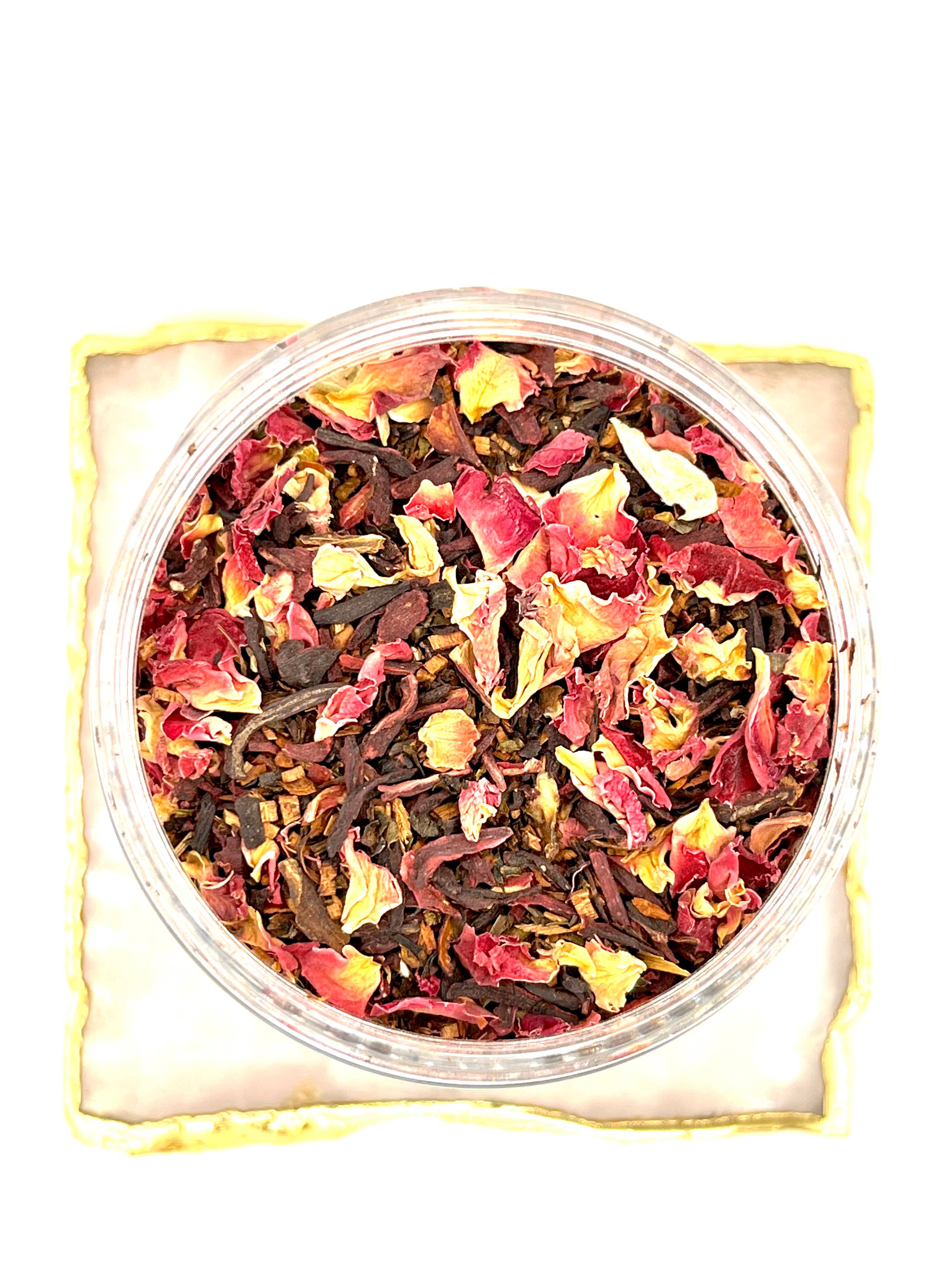 Loveyenergy & Blessings – wholesale Loose tea – PASSION RED Handcrafted Herbal Tea Blend1