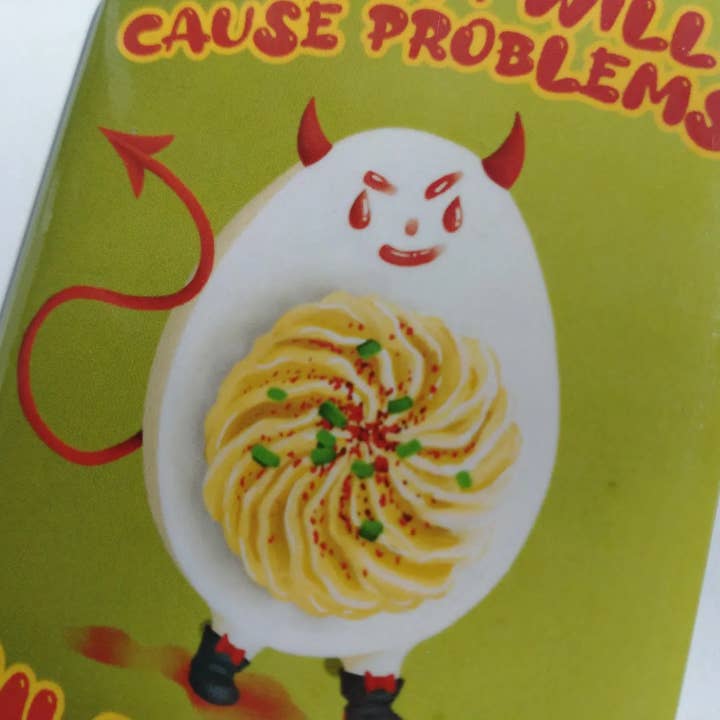 BoyPilot Goods - Wholesale Magnet - Deviled Egg Magnet - Funny food fridge magnet5