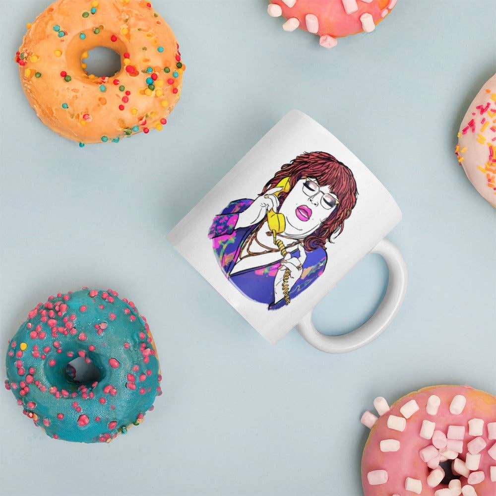 El loco del Pelo Rizo - Venta al por mayor Taza - Taza Paca la Pirana Polaca0