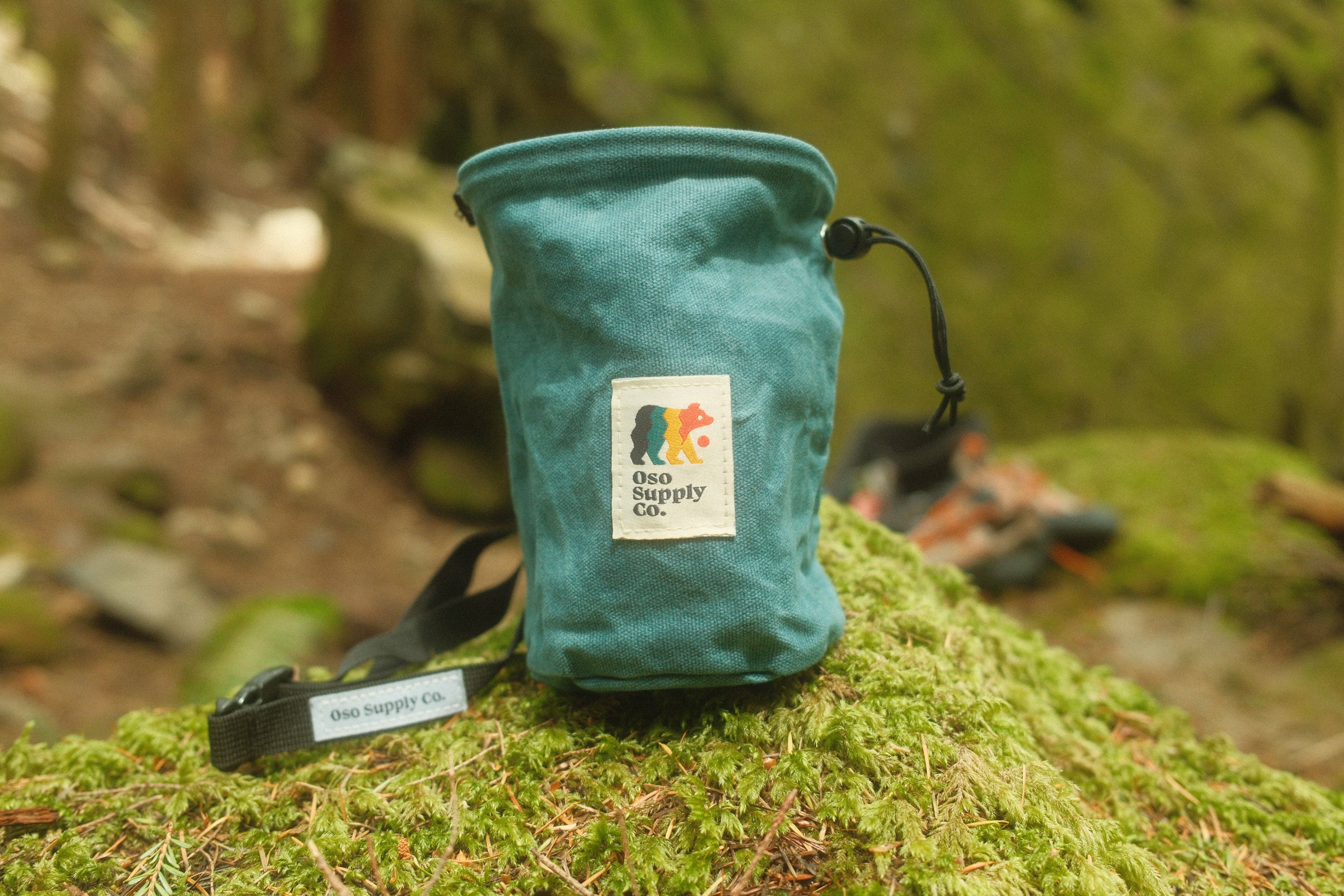 Oso Supply Co - Wholesale Drawstring Bag - Unisex - Waxed Canvas Chalk Bags12