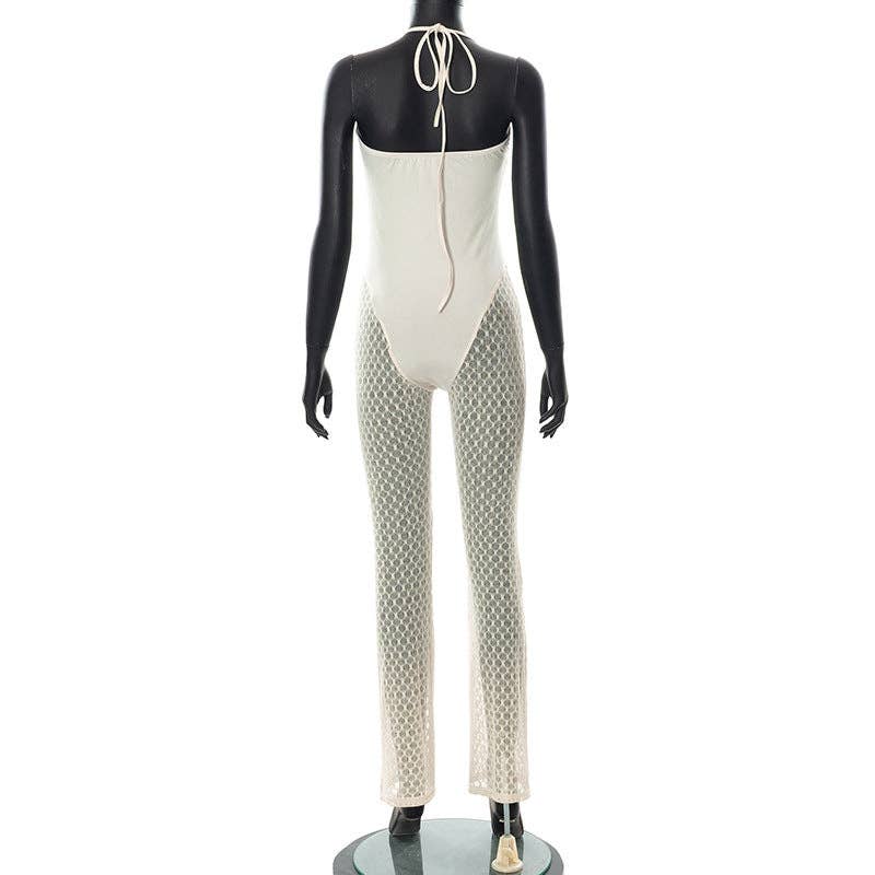 MB Fashion Wholesale - Wholesale Jumpsuit - Women's - MB FASHION MESH COCKTAIL JUMPSUIT 760T14