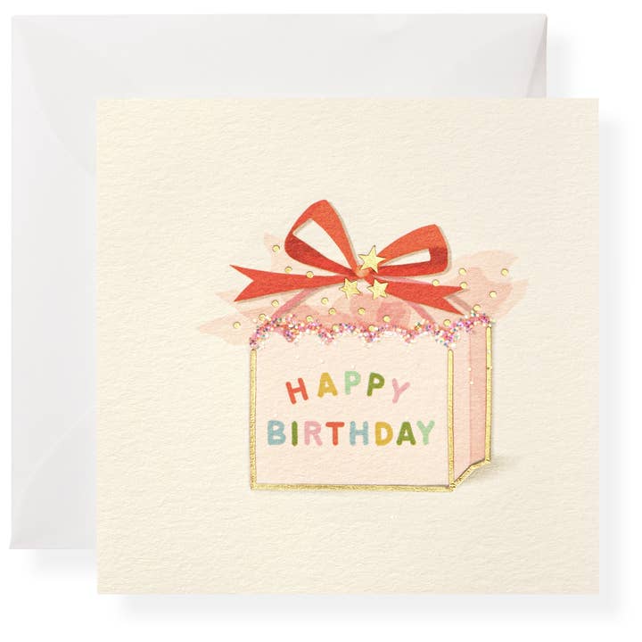 Karen Adams Designs - Wholesale Birthday Card - Happy Birthday Gift Enclosure Box