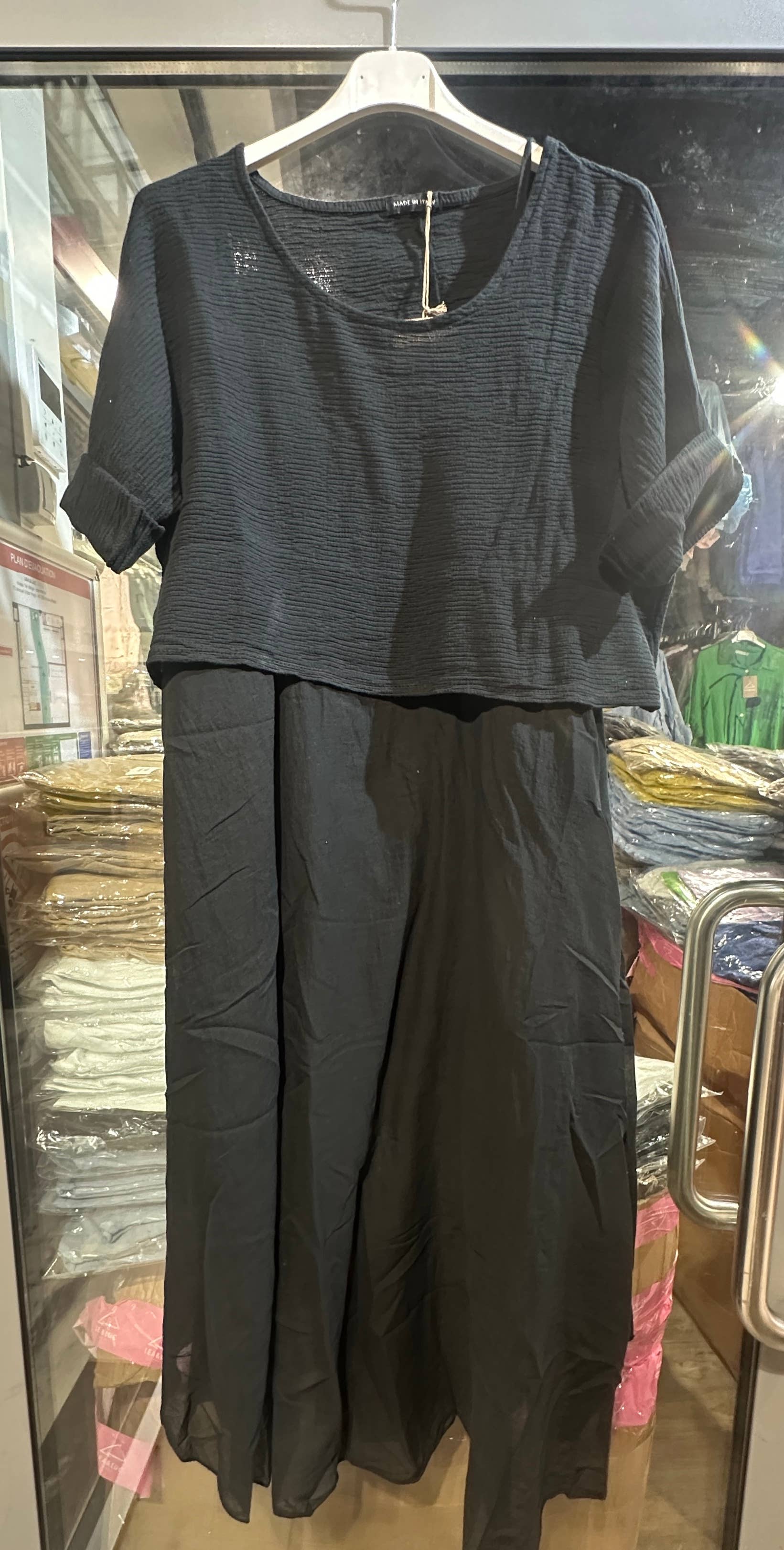 LÉA & LUC – wholesale Dress – Women's – 100% cotton 2-piece dress REF. 8285T25