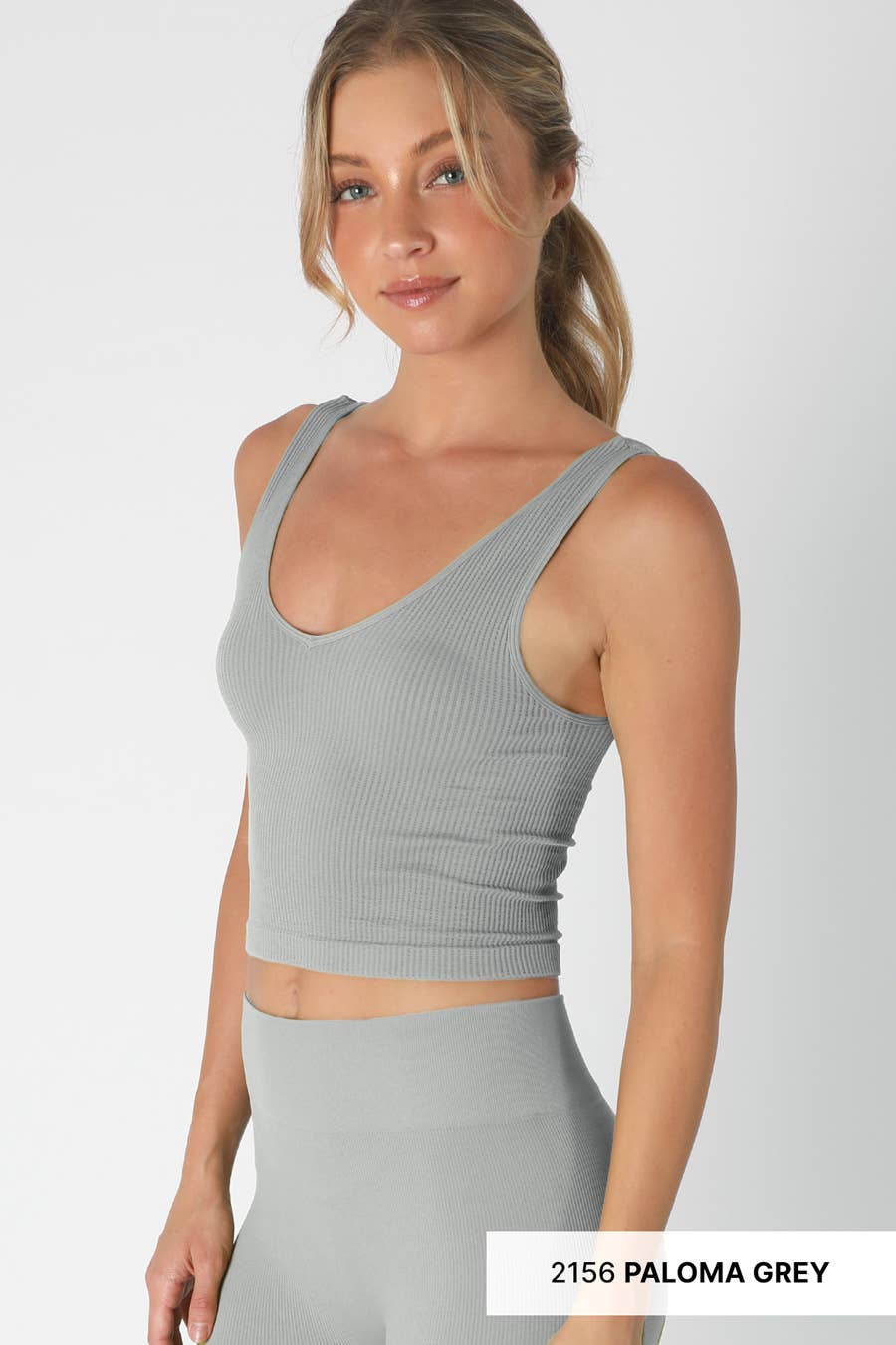 NIKIBIKI - Wholesale Knit Top - Women's - NS7575 - V Neck Ribbed Crop Top28