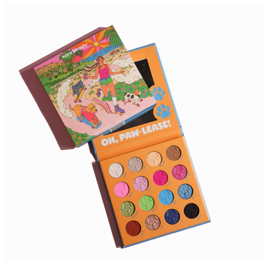 Kara Beauty - Vendita all'ingrosso Palette di ombretti - Palette di bellezza creativa PAW'LLYWOOD FOREVER3